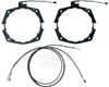 SPEAKER LED LIGHT RINGS (PR) 98-13 HARLEY FARING LRHD-FS50